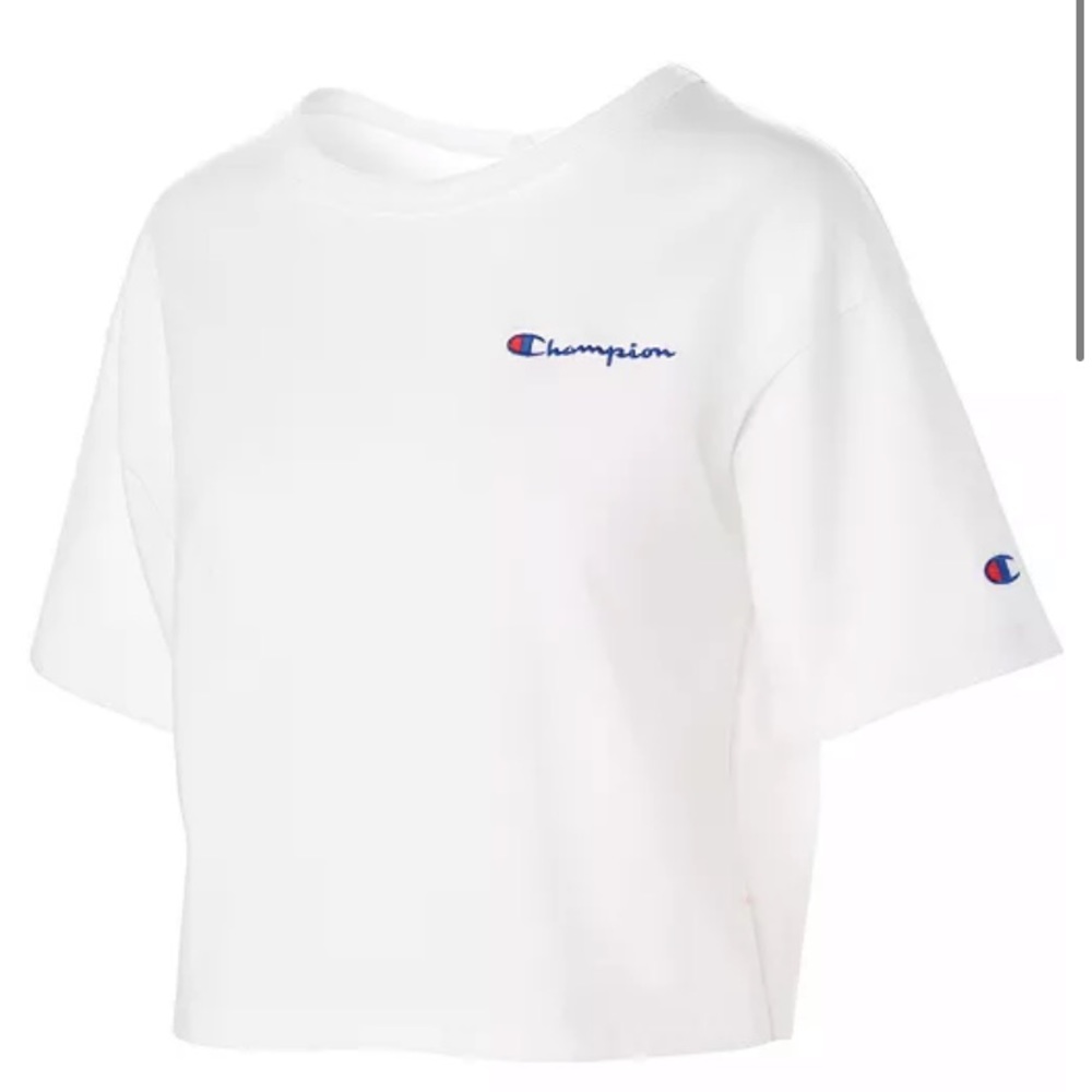 Champions  Womens  cropped T shirt